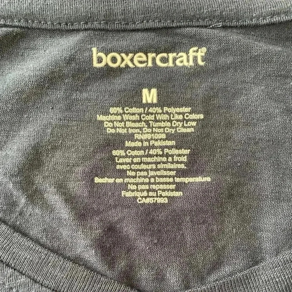 💥Navy Long Sleeve White Stripes Top M - Picture 5 of 5